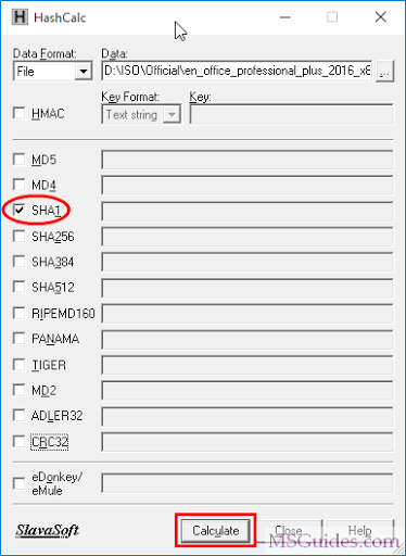 using hashcalc tool check file integrity 3 - Using HashCalc tool to check file integrity