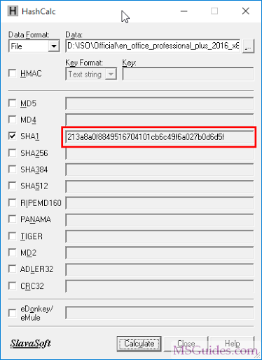 using hashcalc tool check file integrity 4 - Using HashCalc tool to check file integrity