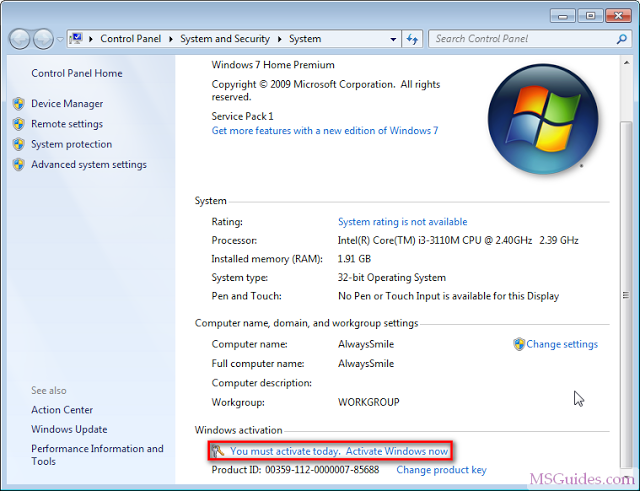 How Activate Windows 7 Ultimate For Free