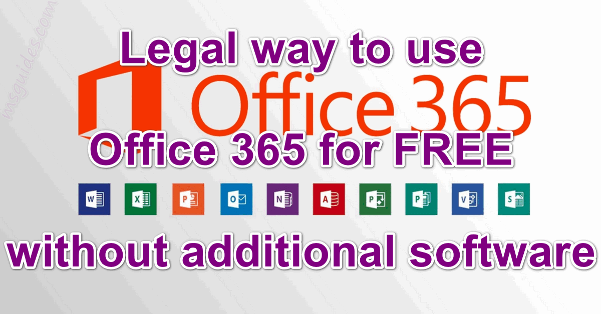 Top 87+ imagen legal way to use office 365