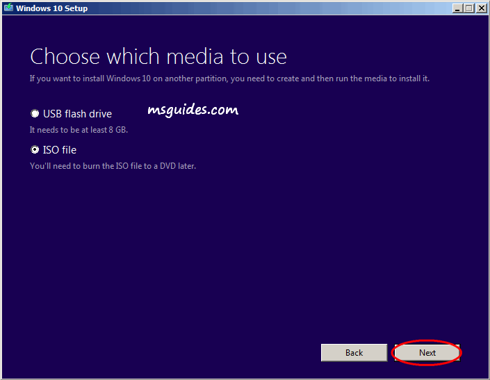Windows 10 Setup - Get ISO file