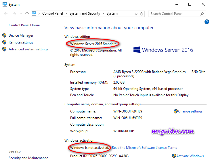 How To Activate Windows Server Without Product Key